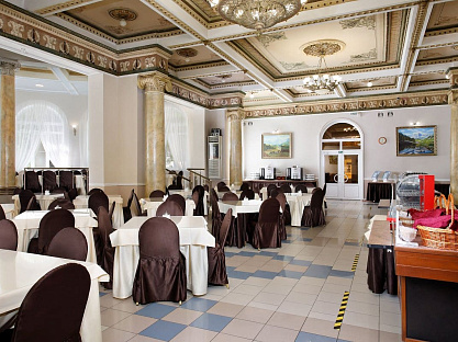 Санаторий «Шахтёр» г. Ессентуки. Ресторан «Печорин»